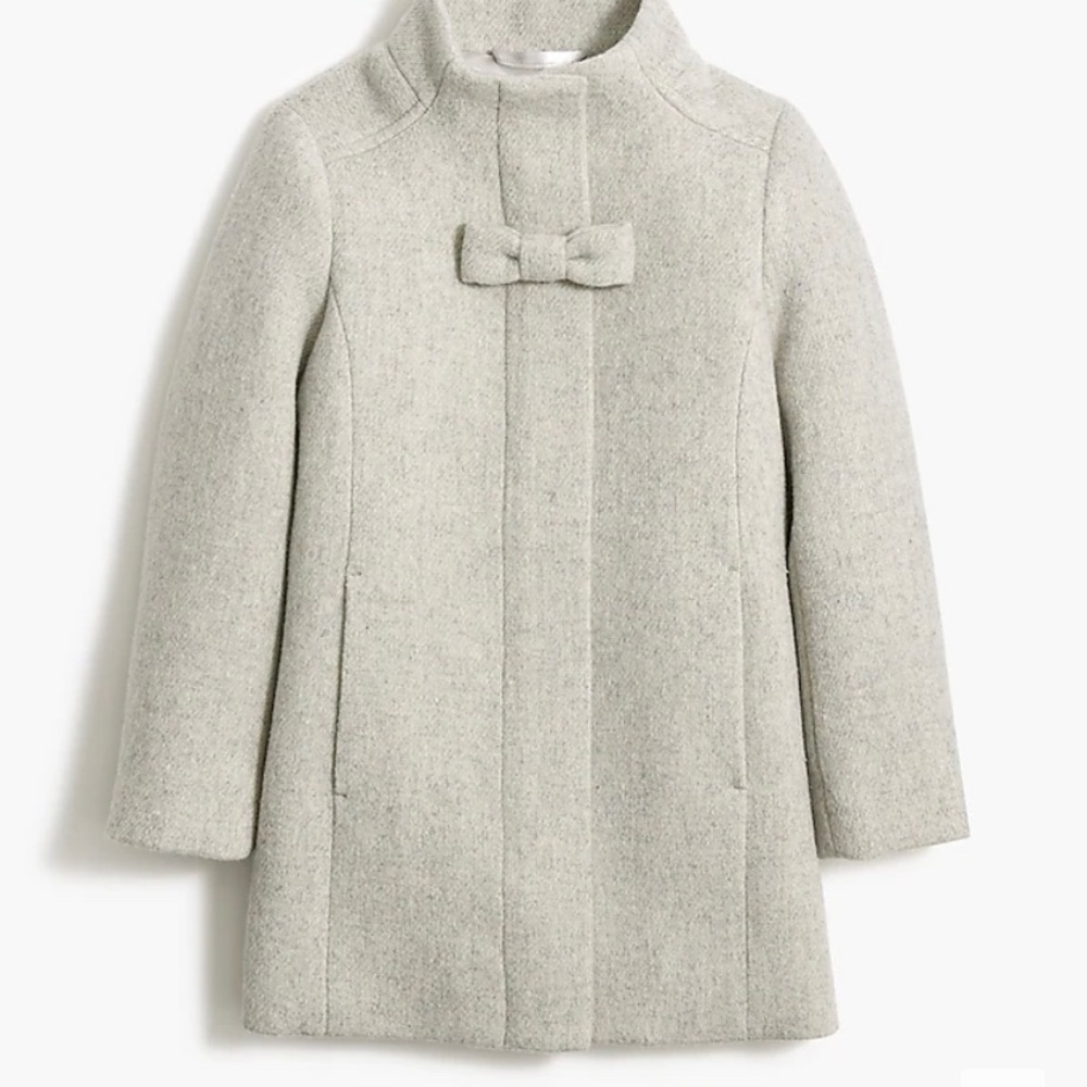 Crew cuts beautiful wool-blend girls coat